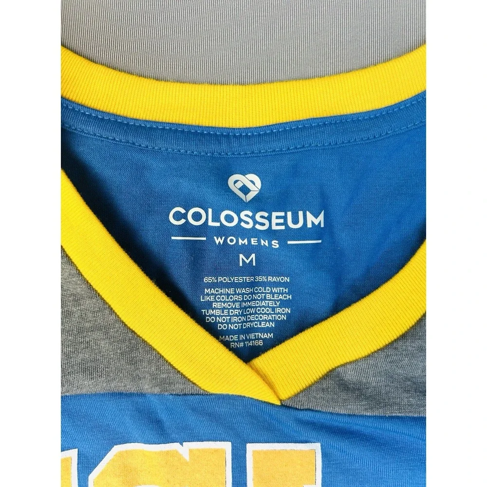 UCLA Bruins Colosseum Women's M V-neck T Shirt NEW With Tags - Picture 2 of 11